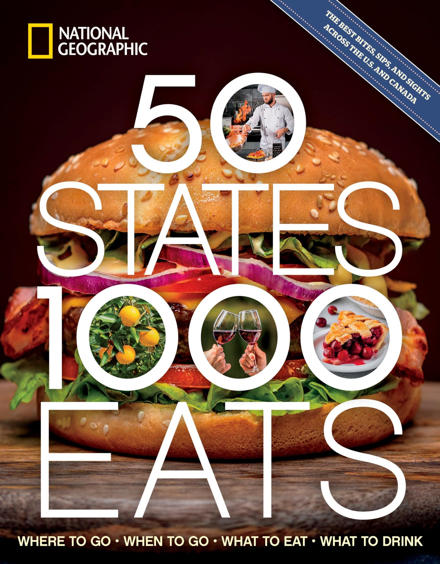 50 States, 1,000 Eats: Where to Go, When to Go, What to Eat, What to Drink (5,000 Ideas) - 987