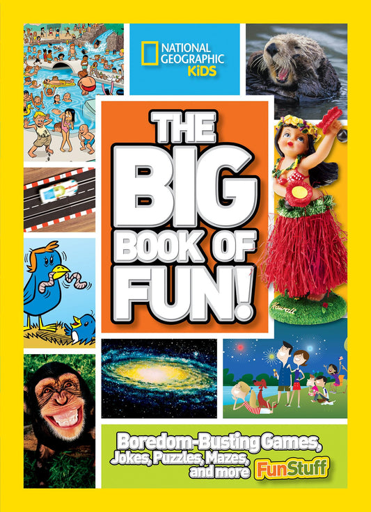 The Big Book of Fun!: Boredom-Busting Games, Jokes, Puzzles, Mazes, and More Fun Stuff - 6890