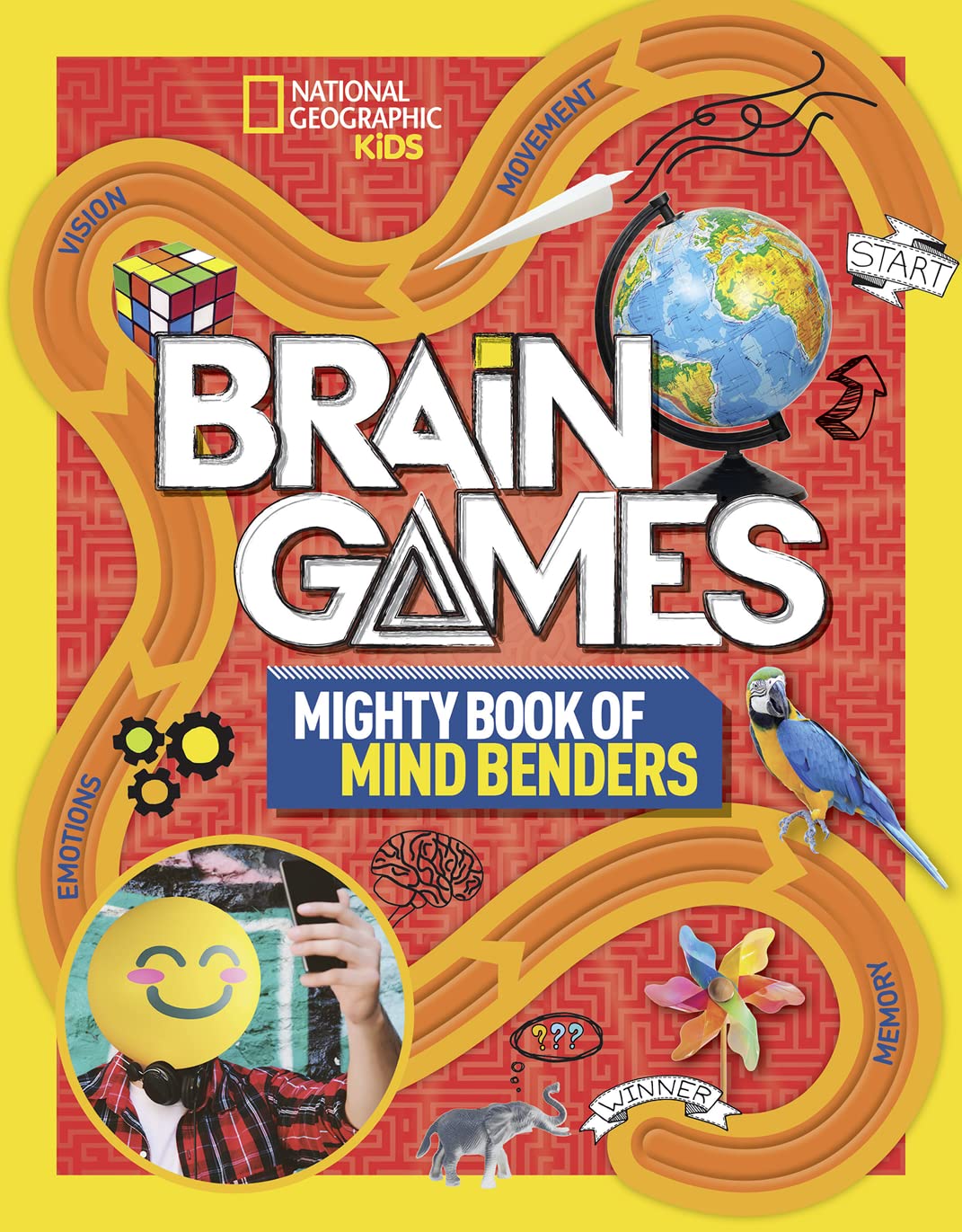 Brain Games: Mighty Book of Mind Benders - 5517