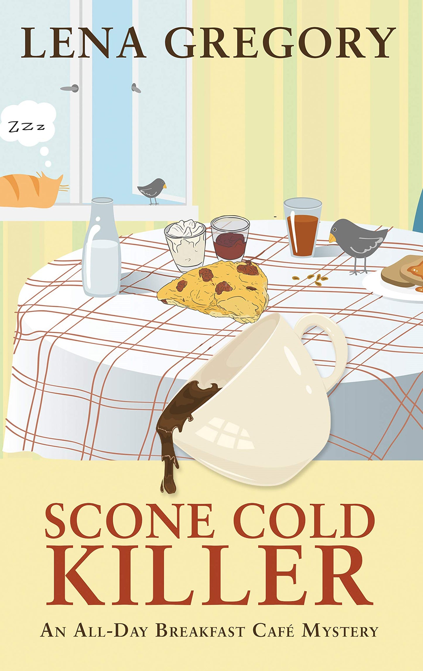 Scone Cold Killer (An All-Day Breakfast Café Mystery, 1)
