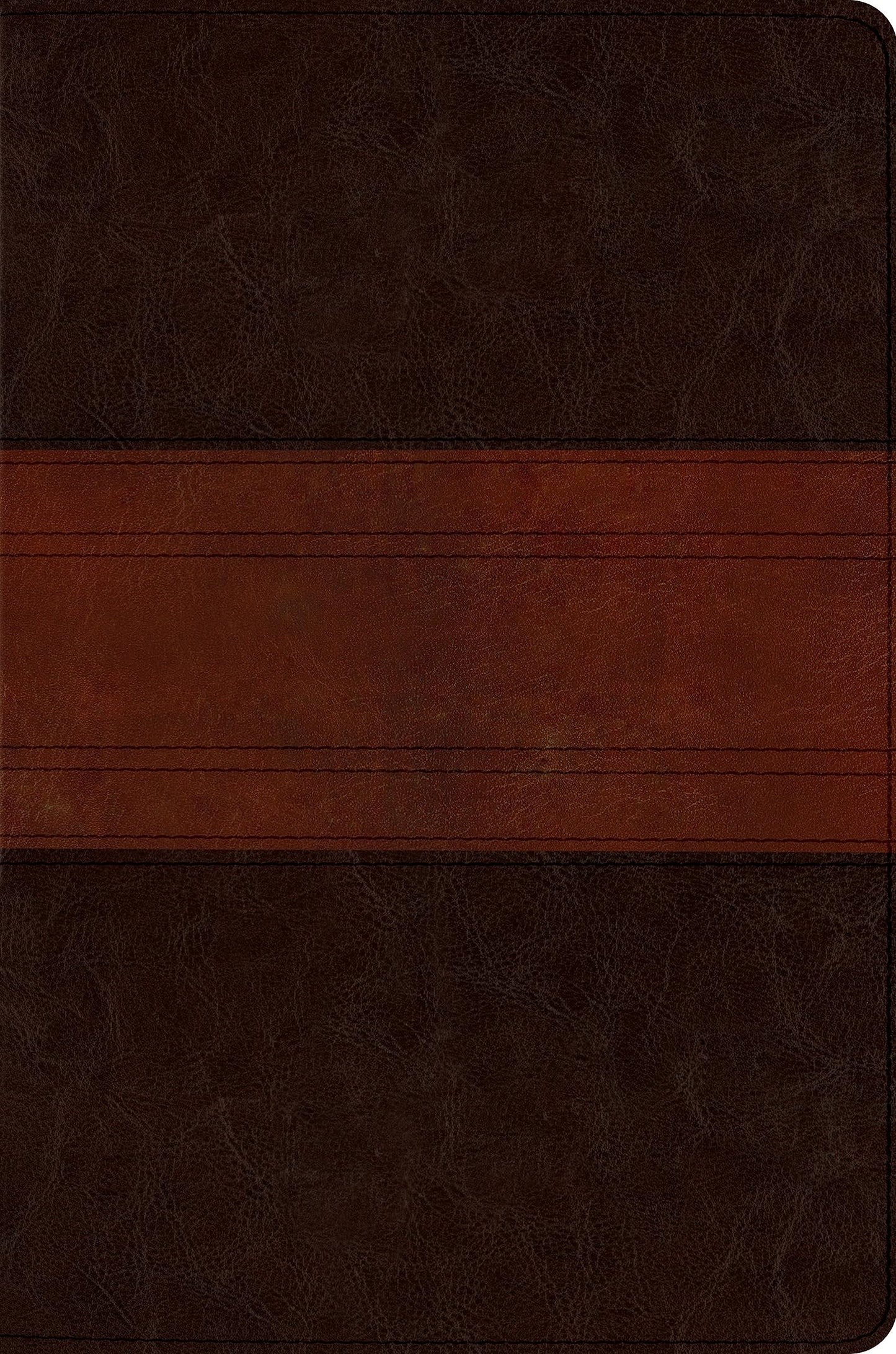 ESV MacArthur Study Bible, Personal Size (TruTone, Chocolate/Walnut, Trail Design)