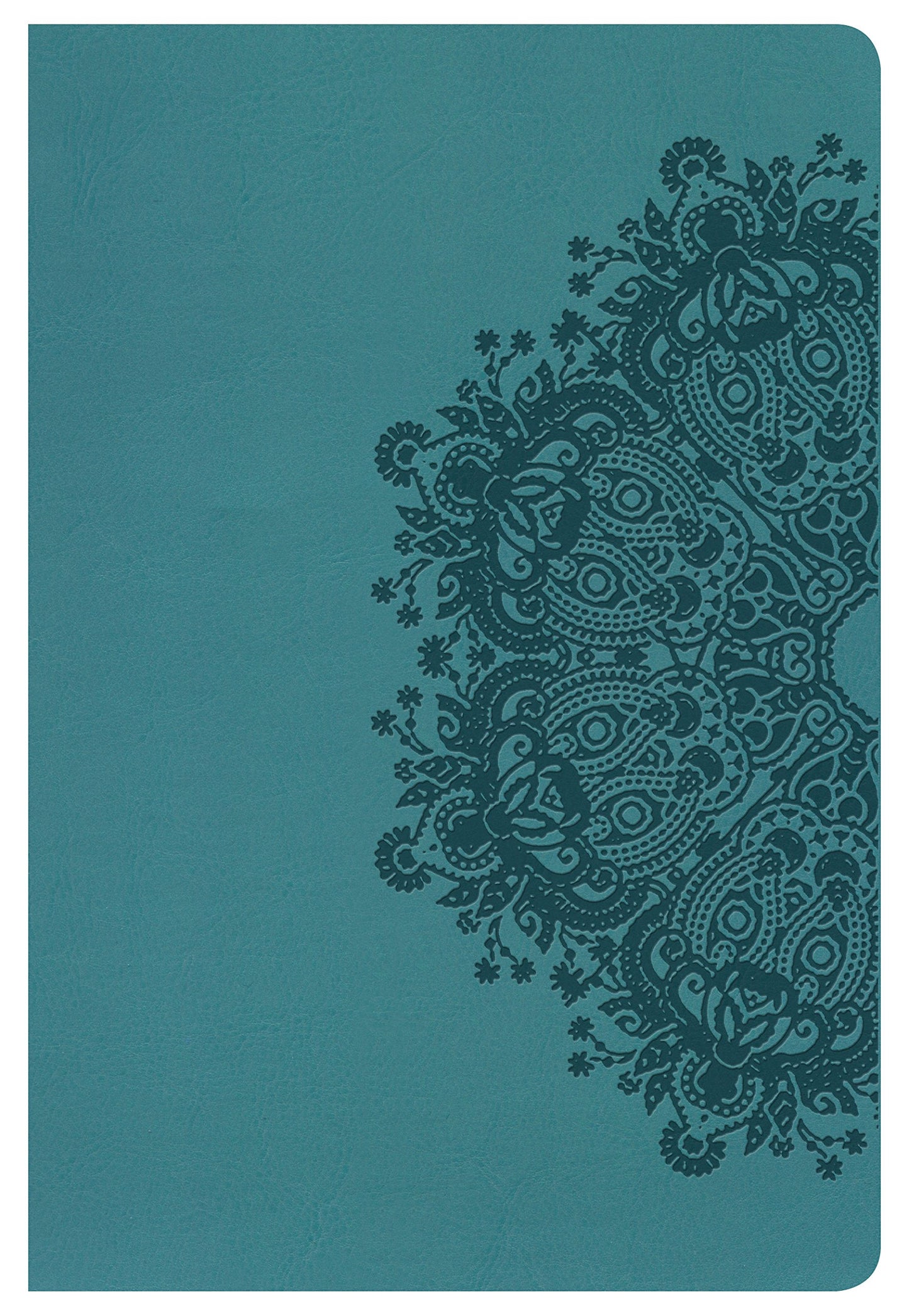 NKJV Large Print Personal Size Reference Bible, Teal LeatherTouch, Indexed