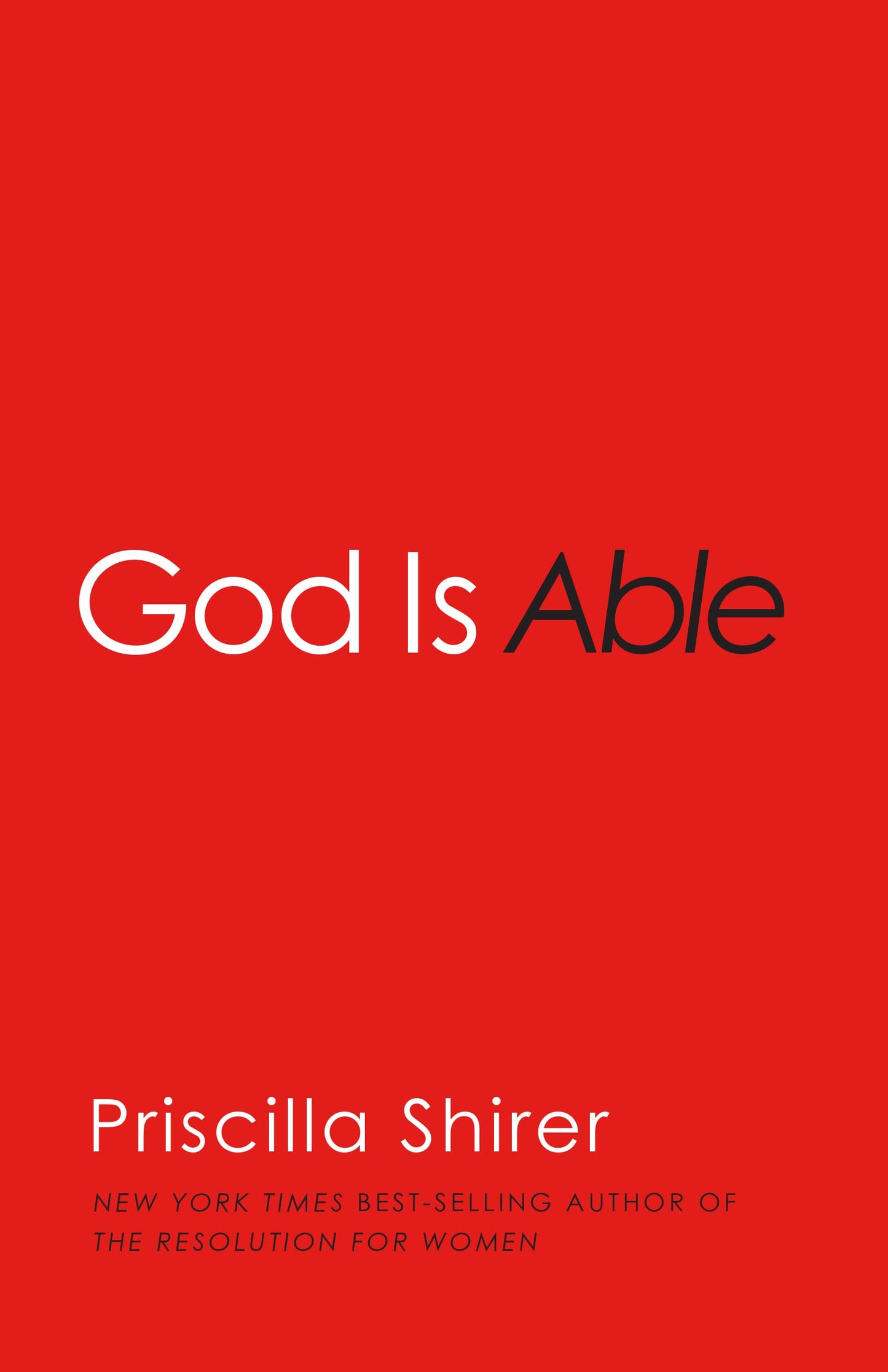 God is Able - 7348