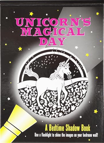 Unicorn's Magical Day Bedtime Shadow Book - 7387