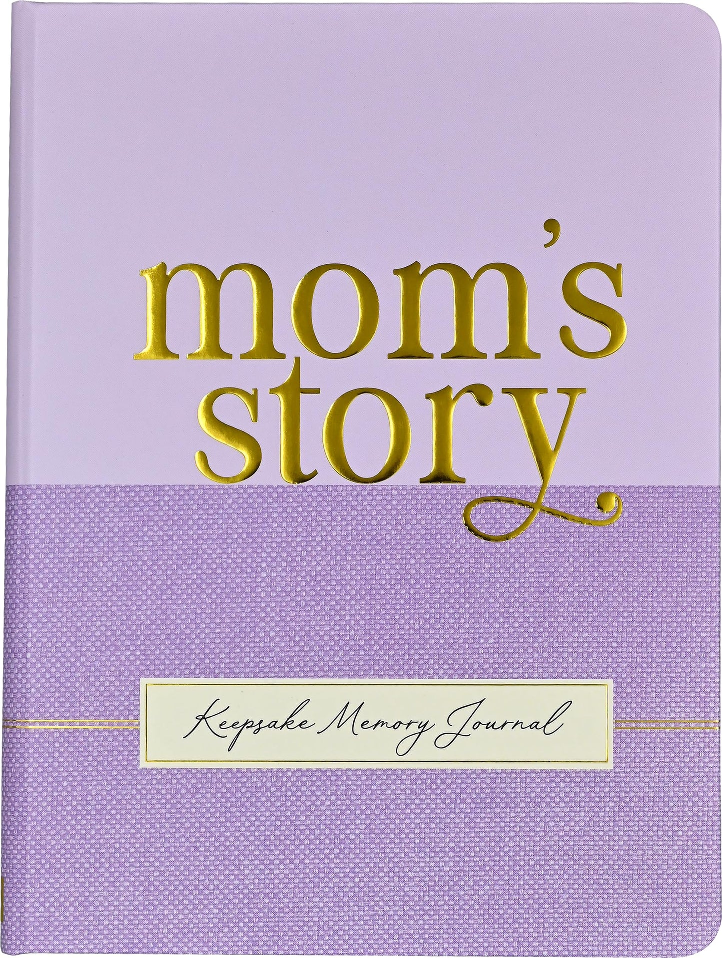 Mom's Story - A Guided, Keepsake Memory Journal (Deluxe, hardcover edition)