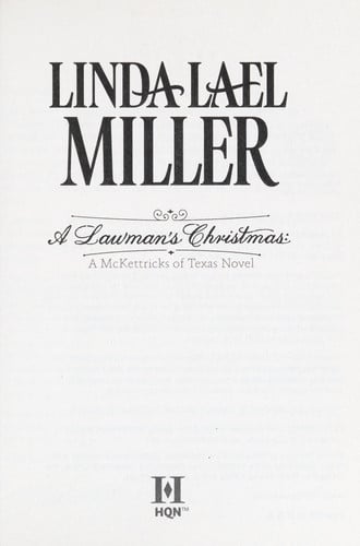 A lawman's Christmas: a McKettricks of Texas novel