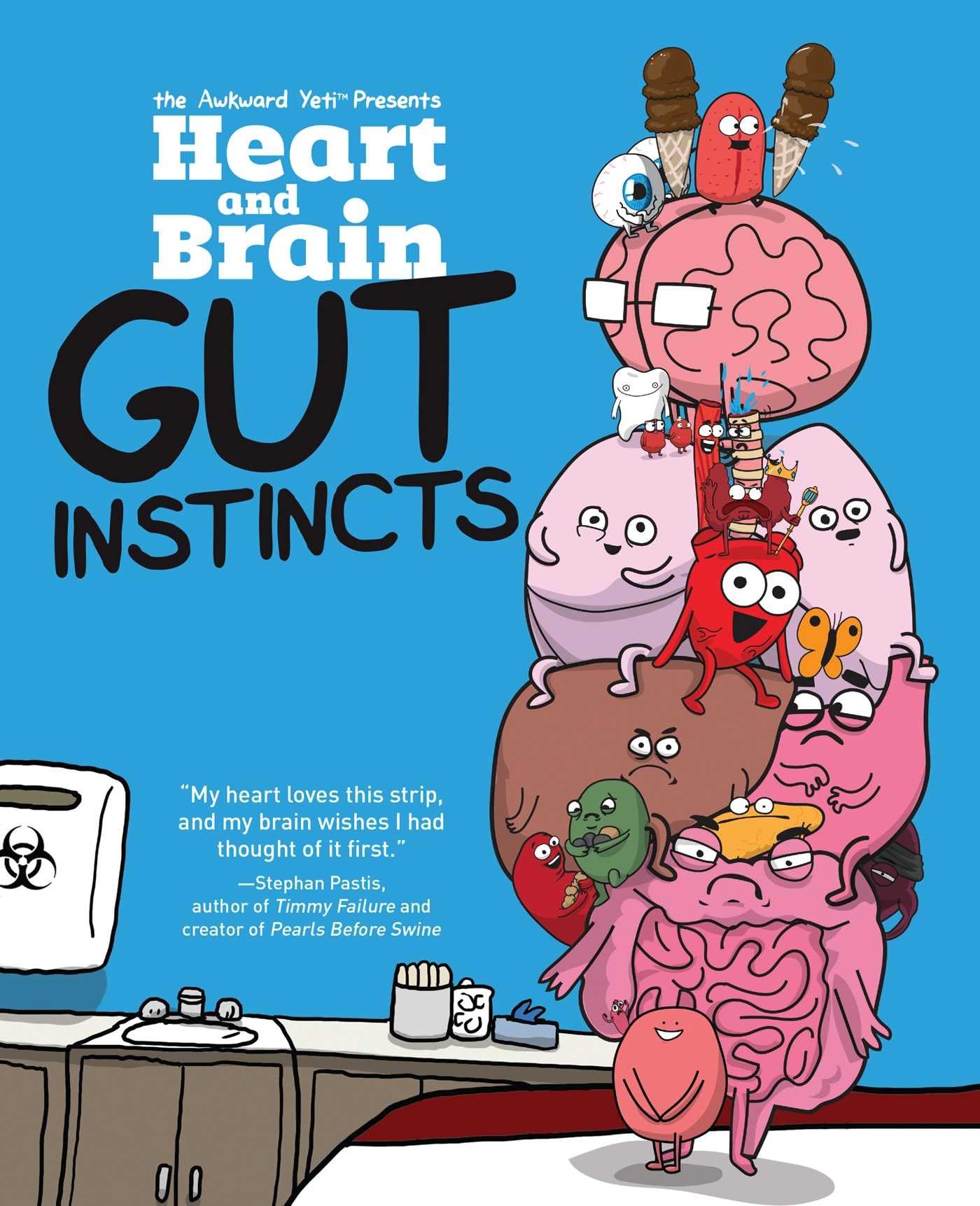 Heart and Brain: Gut Instincts: An Awkward Yeti Collection (Volume 2) - 8982