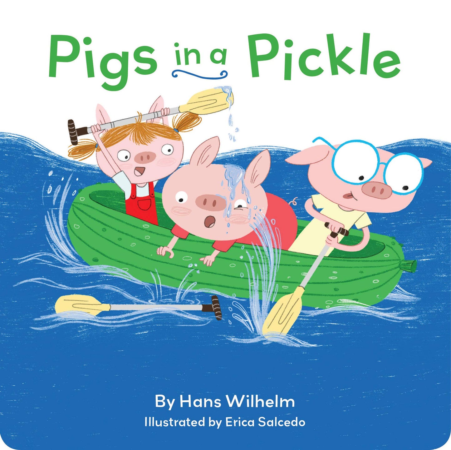 Pigs in a Pickle: (Pig Book for kids, Piggie Board Book for Toddlers)