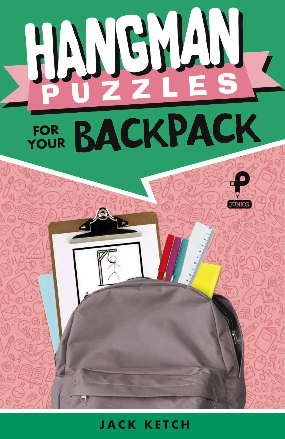 Hangman Puzzles for Your Backpack (Puzzlewright Junior Hangman) - 345
