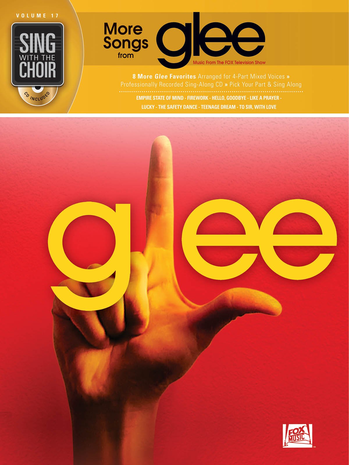 More Songs from Glee: Sing with the Choir Volume 17