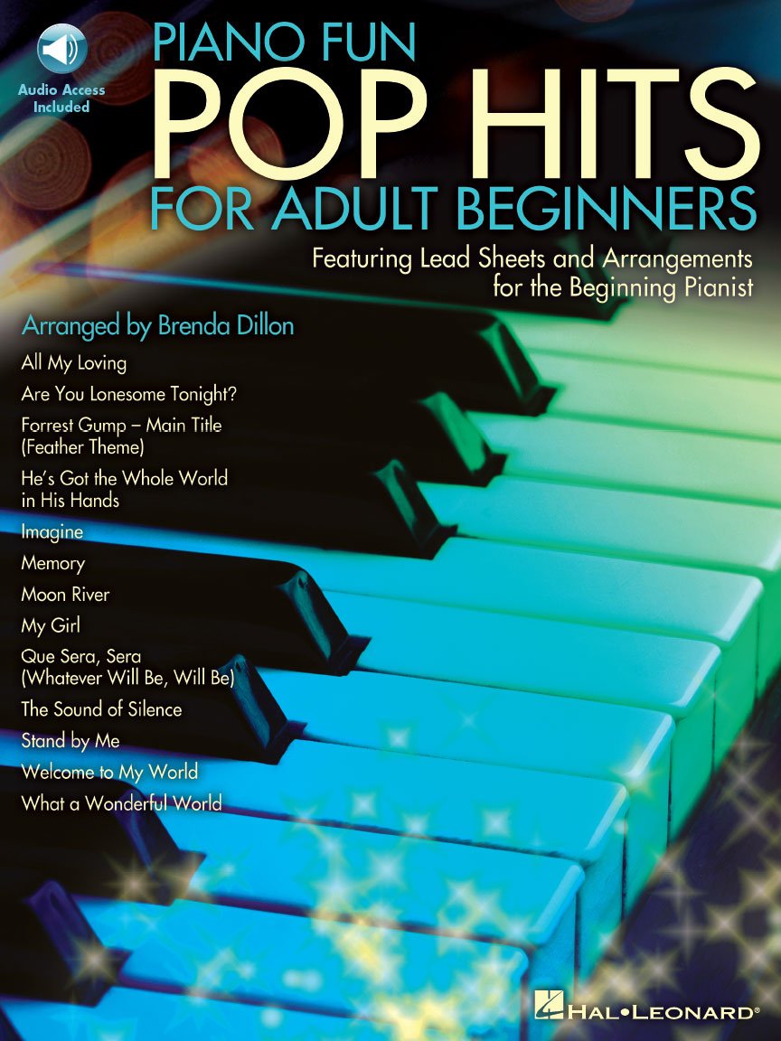 Piano Fun – Pop Hits for Adult Beginners | Easy Piano Sheet Music with Online Audio | Beginner-Friendly Arrangements of Popular Songs | Hal Leonard Music Book for Self-Taught Pianists