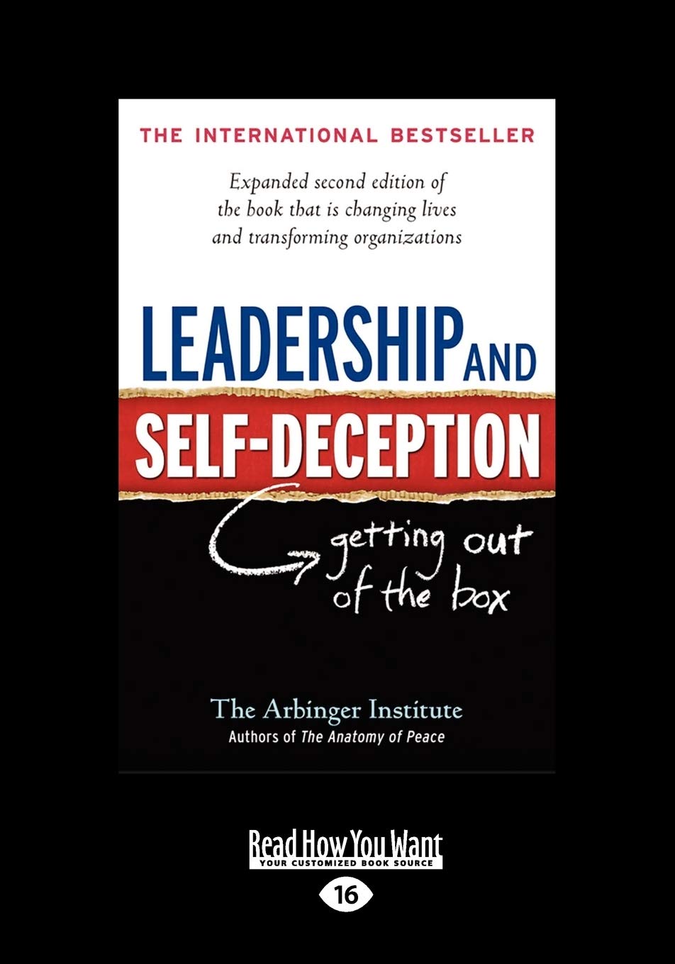 Leadership And Self-Deception: Getting Out of the Box (Large Print) - 5875
