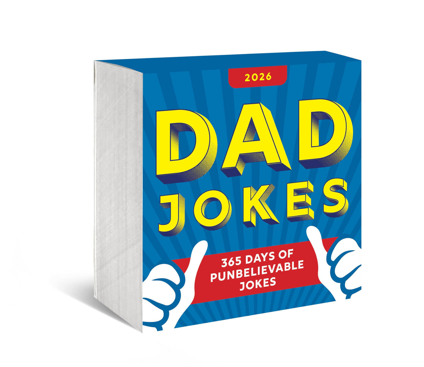 2026 Dad Jokes Boxed Calendar: 365 Days of Punbelievable Jokes (Daily Joke Calendar for Him, Desk Gift for Her) (World's Best Dad Jokes Collection)