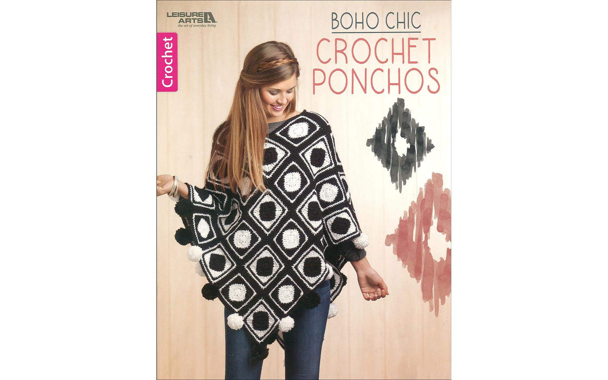 Boho Chic Crochet Ponchos
