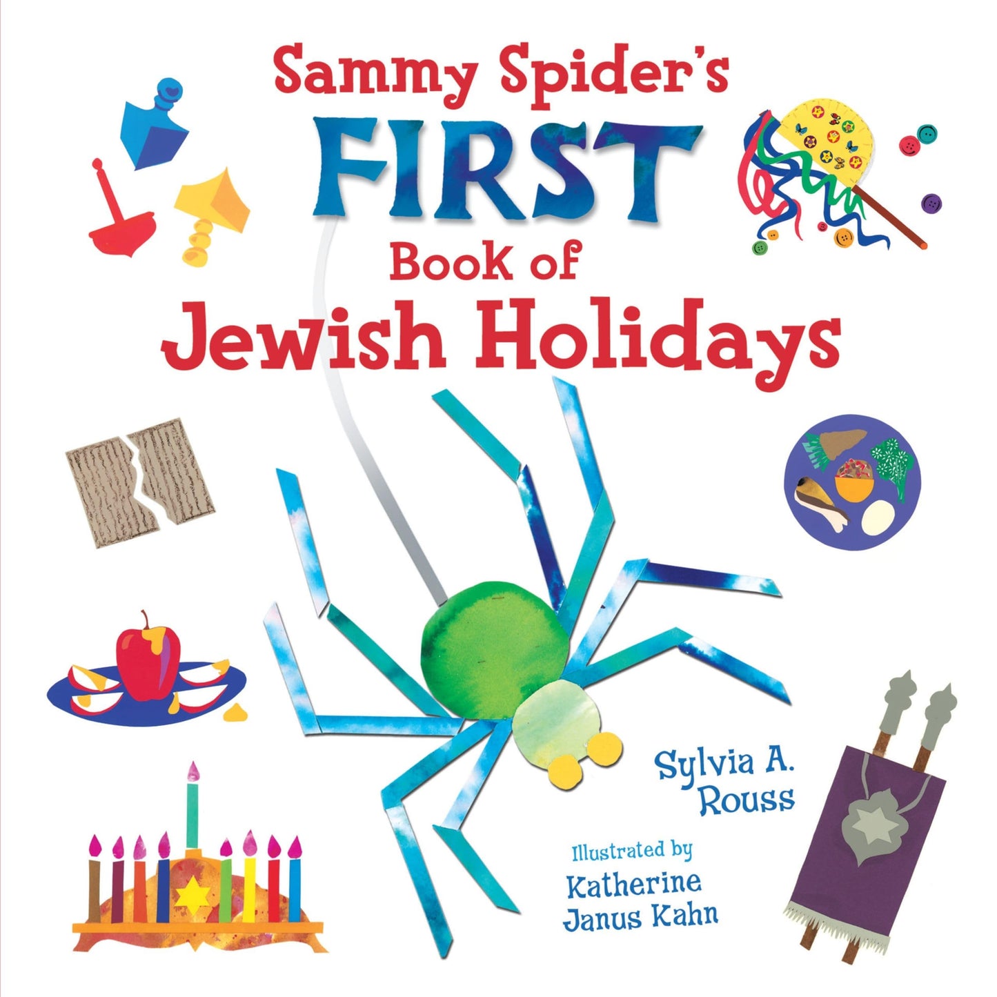 Sammy Spider's First Book of Jewish Holidays (Very First Board Books) - 9340