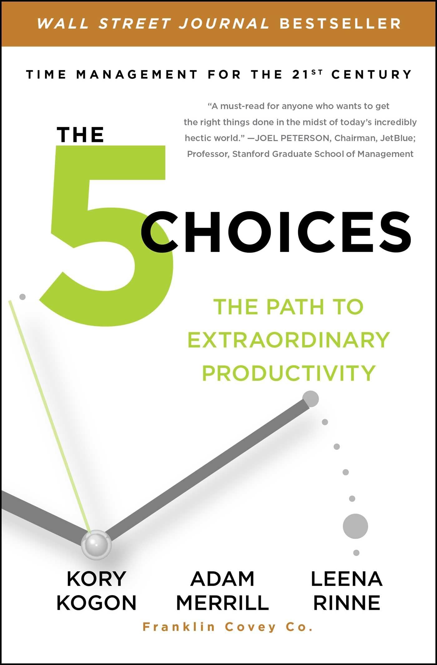 The 5 Choices: The Path to Extraordinary Productivity - 5225