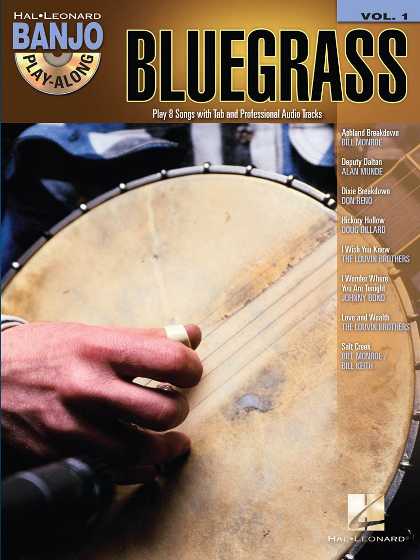 Bluegrass: Banjo Play-Along Volume 1 (Hal Leonard Banjo Play-along, 1)