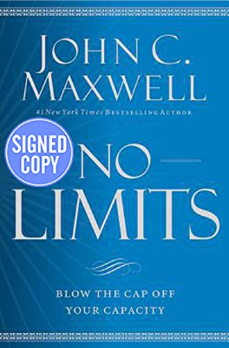 No Limits: Blow the Cap Off Your Capacity - Signed / Autographed Copy