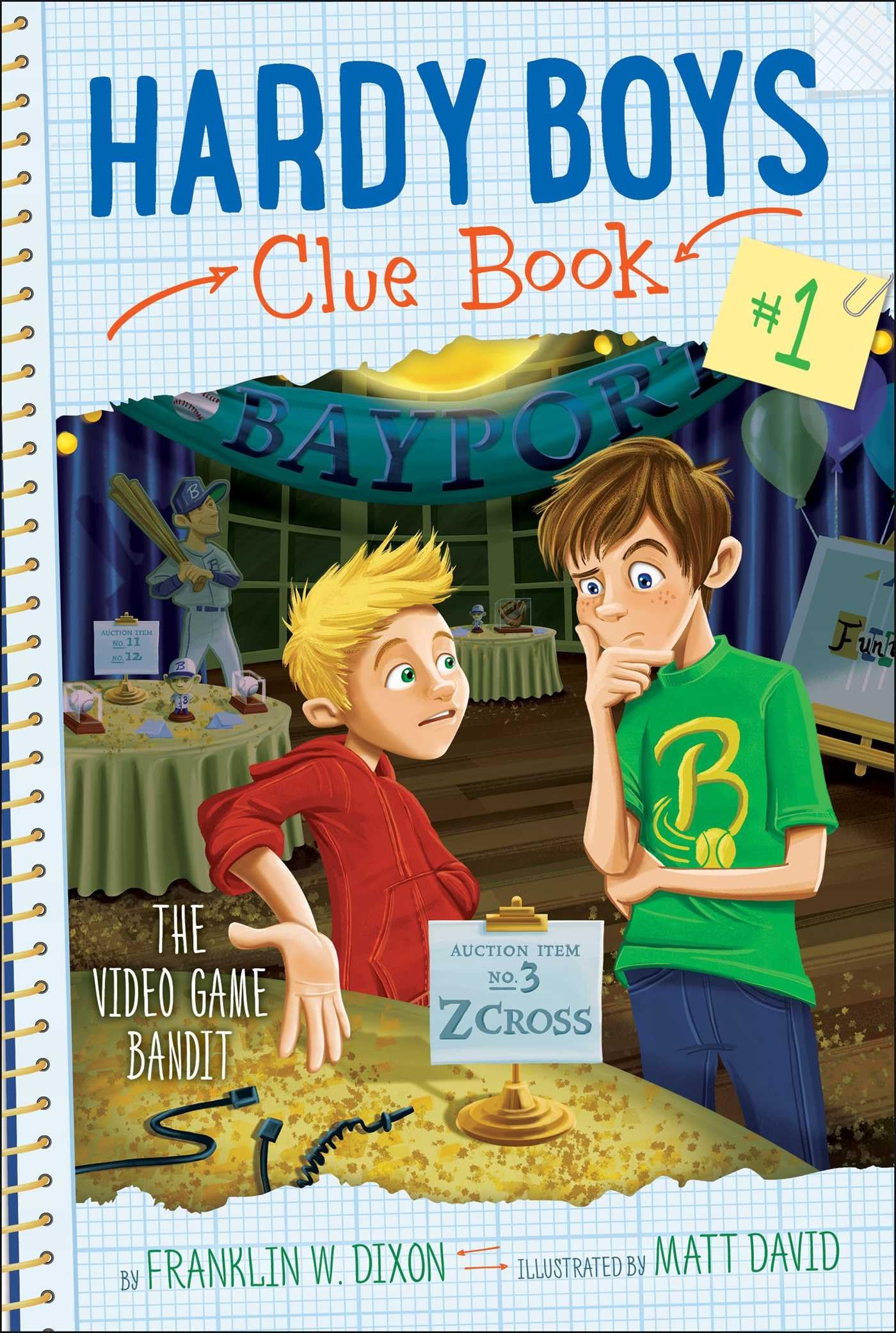 The Video Game Bandit (1) (Hardy Boys Clue Book) - 3477