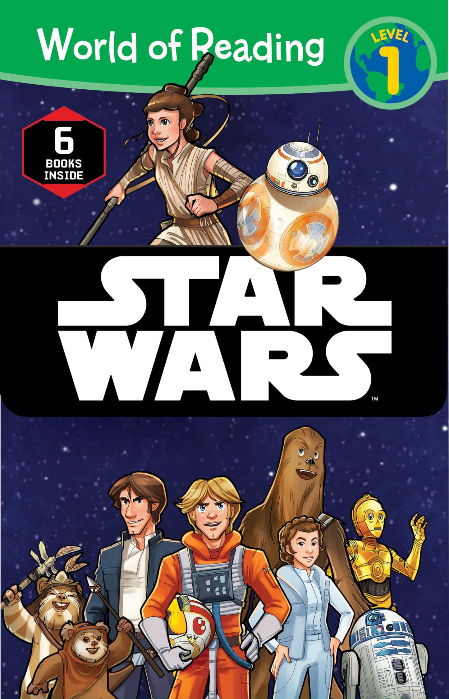 World of Reading Star Wars Boxed Set: Level 1 (World of Reading, Level 1: Star Wars) - 2050