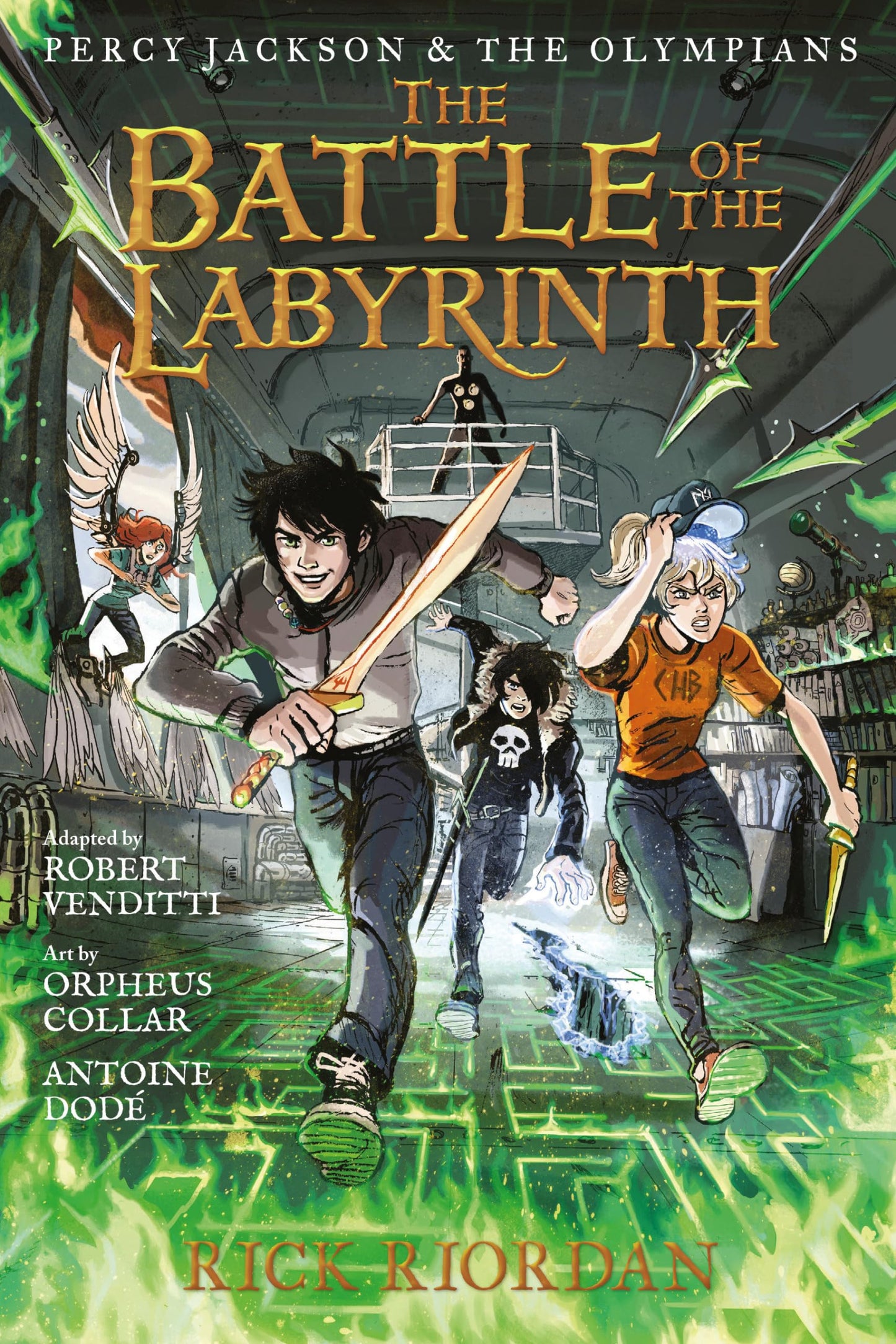 Percy Jackson and the Olympians: Battle of the Labyrinth: The Graphic Novel, The-Percy Jackson and the Olympians (Percy Jackson & the Olympians) - 5049