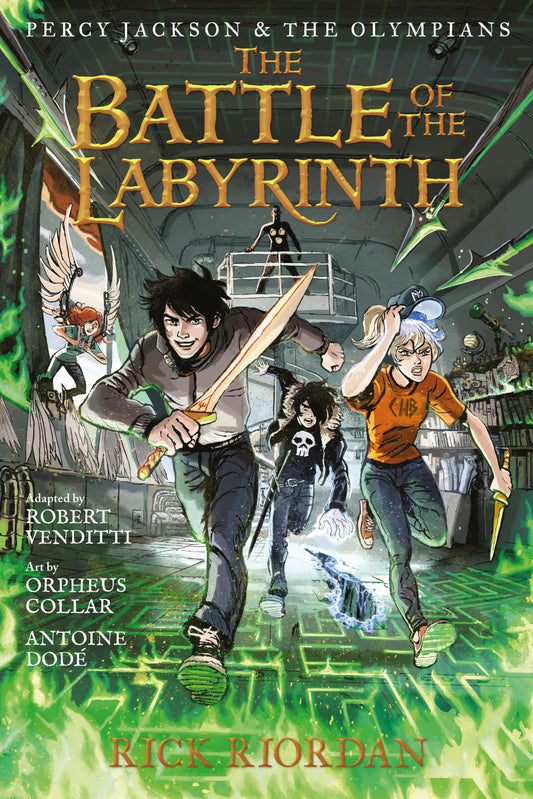 Percy Jackson and the Olympians: Battle of the Labyrinth: The Graphic Novel, The-Percy Jackson and the Olympians (Percy Jackson & the Olympians) - 5049