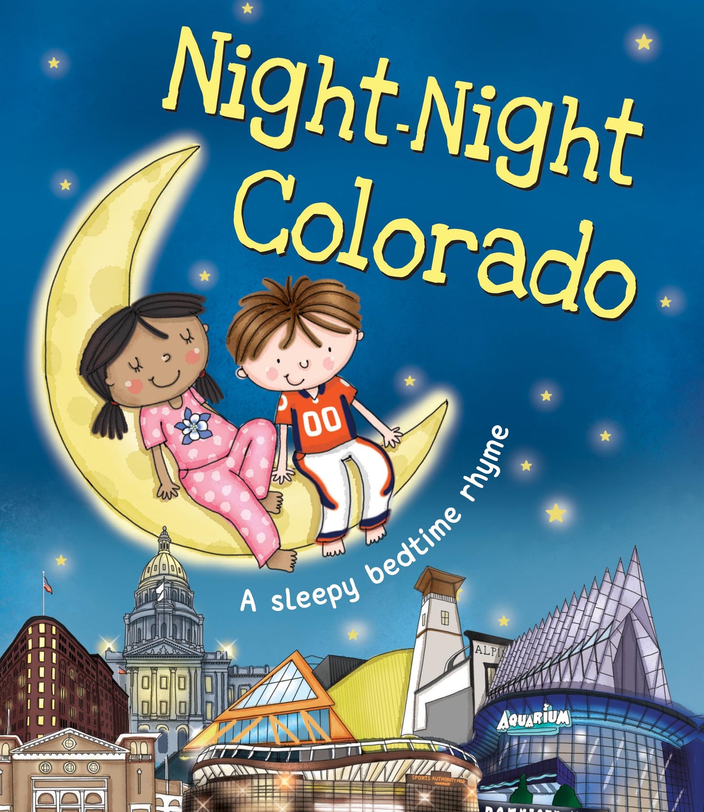 Night-Night Colorado: A Bedtime Board Book of Colorado Landmarks