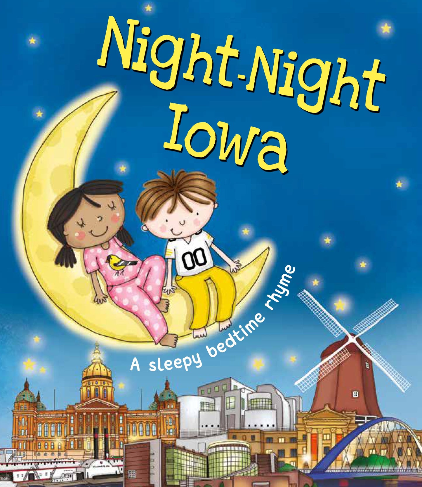 Night-Night Iowa: A Bedtime Board Book of Iowa Landmarks