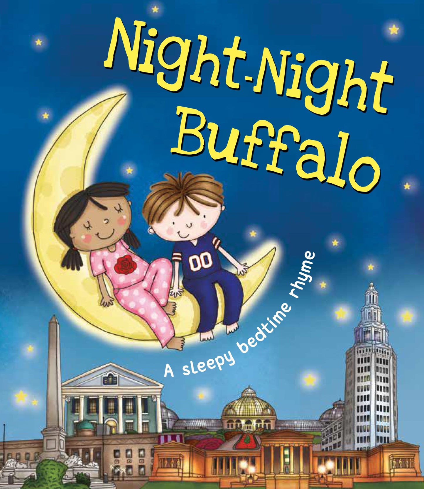 Night-Night Buffalo: A Sweet Goodnight Board Book for Kids and Toddlers