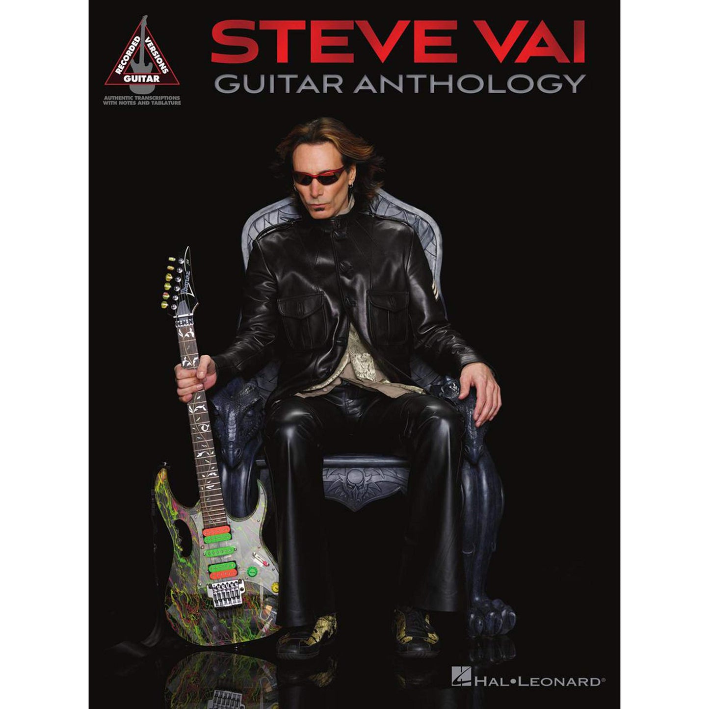 Steve Vai - Guitar Anthology: 24 Note-for-Note Transcriptions | Guitar TAB Sheet Music | Classic Rock Hits from Steve Vai | Includes For the Love of God, Yankee Rose, Gravity Storm