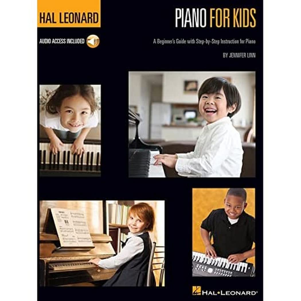 Hal Leonard Piano for Kids | Beginner Piano Method Book with Online Audio | piano books for beginners kids | Play Keyboard with Step-by-Step Lessons | ... for Children (Hal Leonard Piano Method)