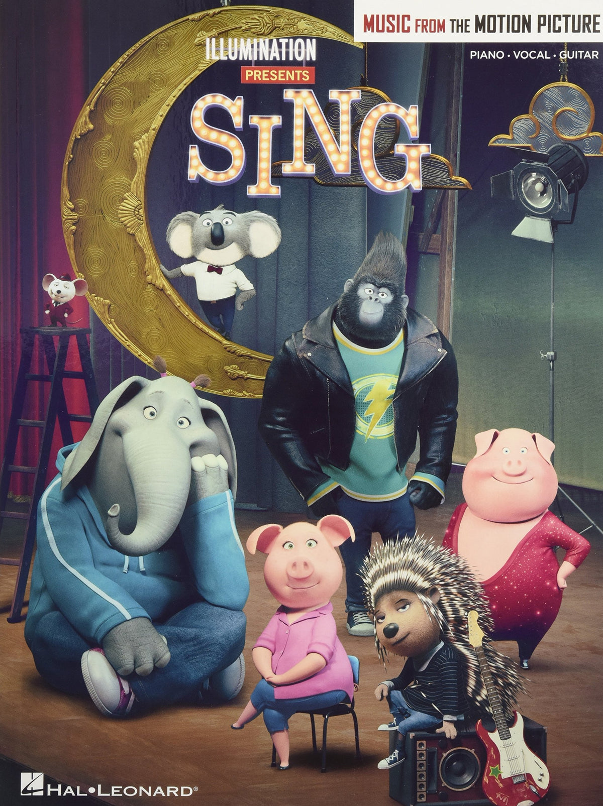 Sing | Music from the Motion Picture Soundtrack | Piano, Vocal and Guitar Chords | 16 Movie Hits for Piano, Voice, and Guitar | Perfect for Movie Music Enthusiasts