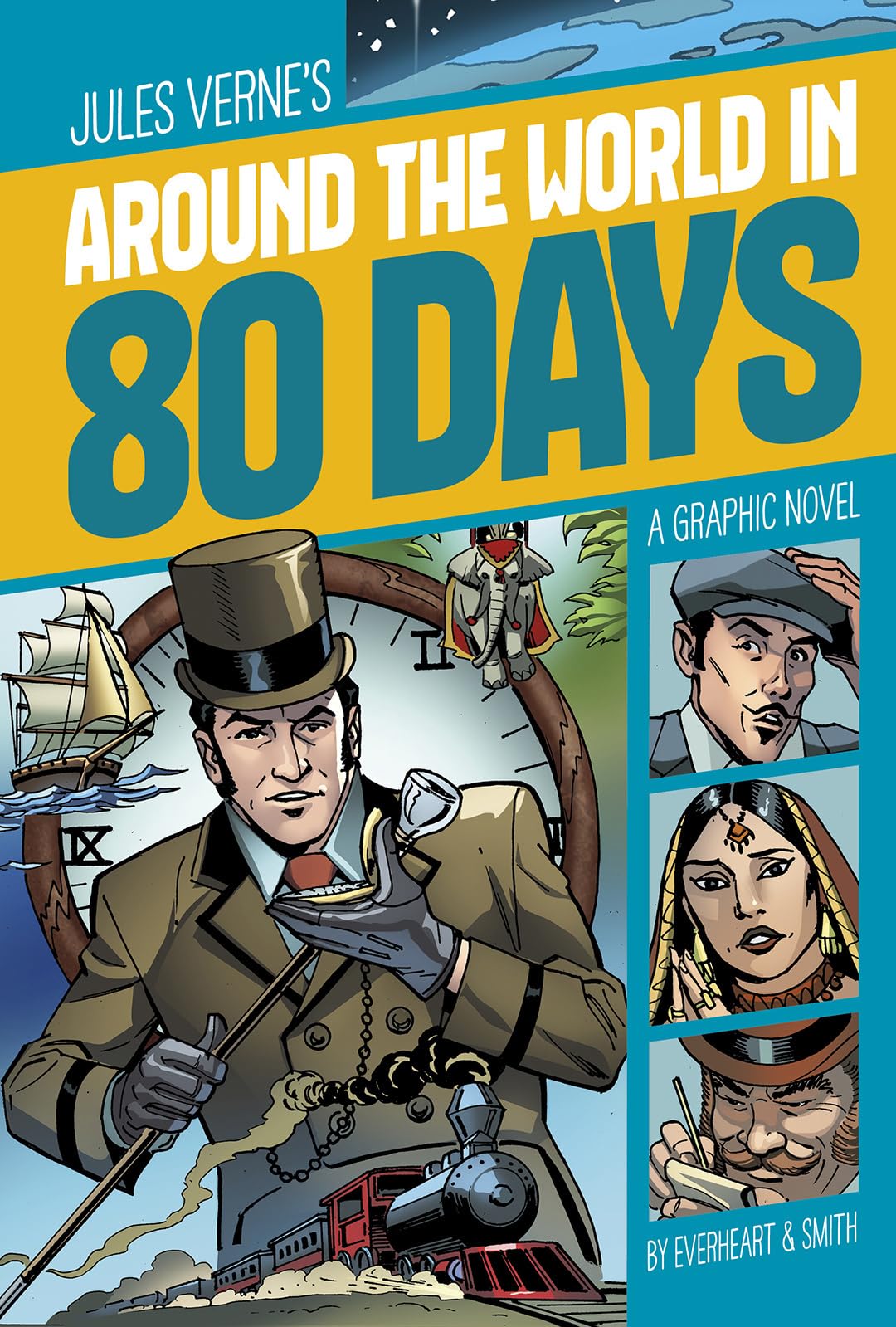 Around the World in 80 Days (Graphic Revolve) (Graphic Revolve: Common Core Editions)