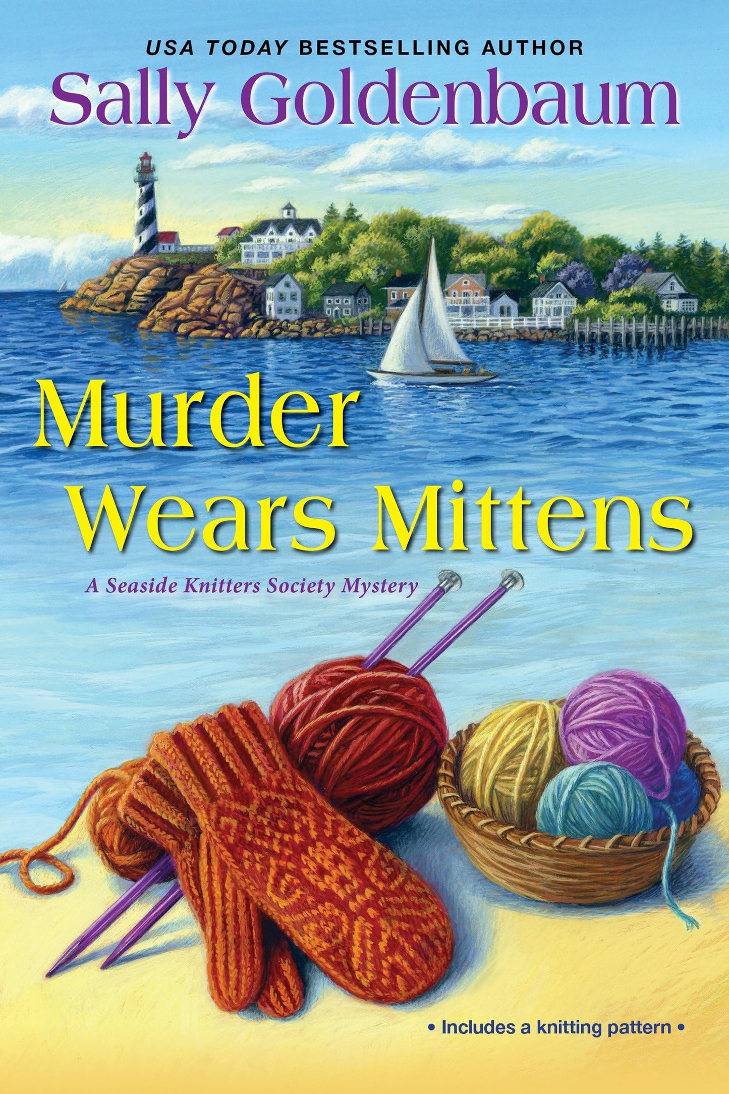 Murder Wears Mittens (Seaside Knitters Society) - 9334