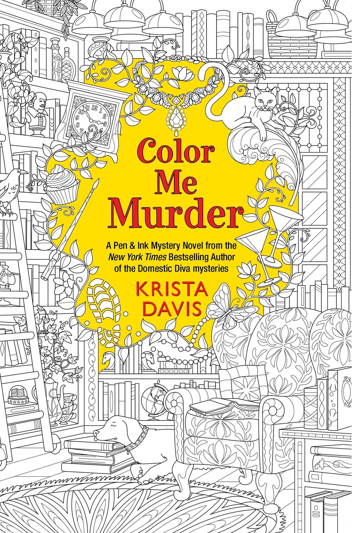 Color Me Murder (Pen & Ink)