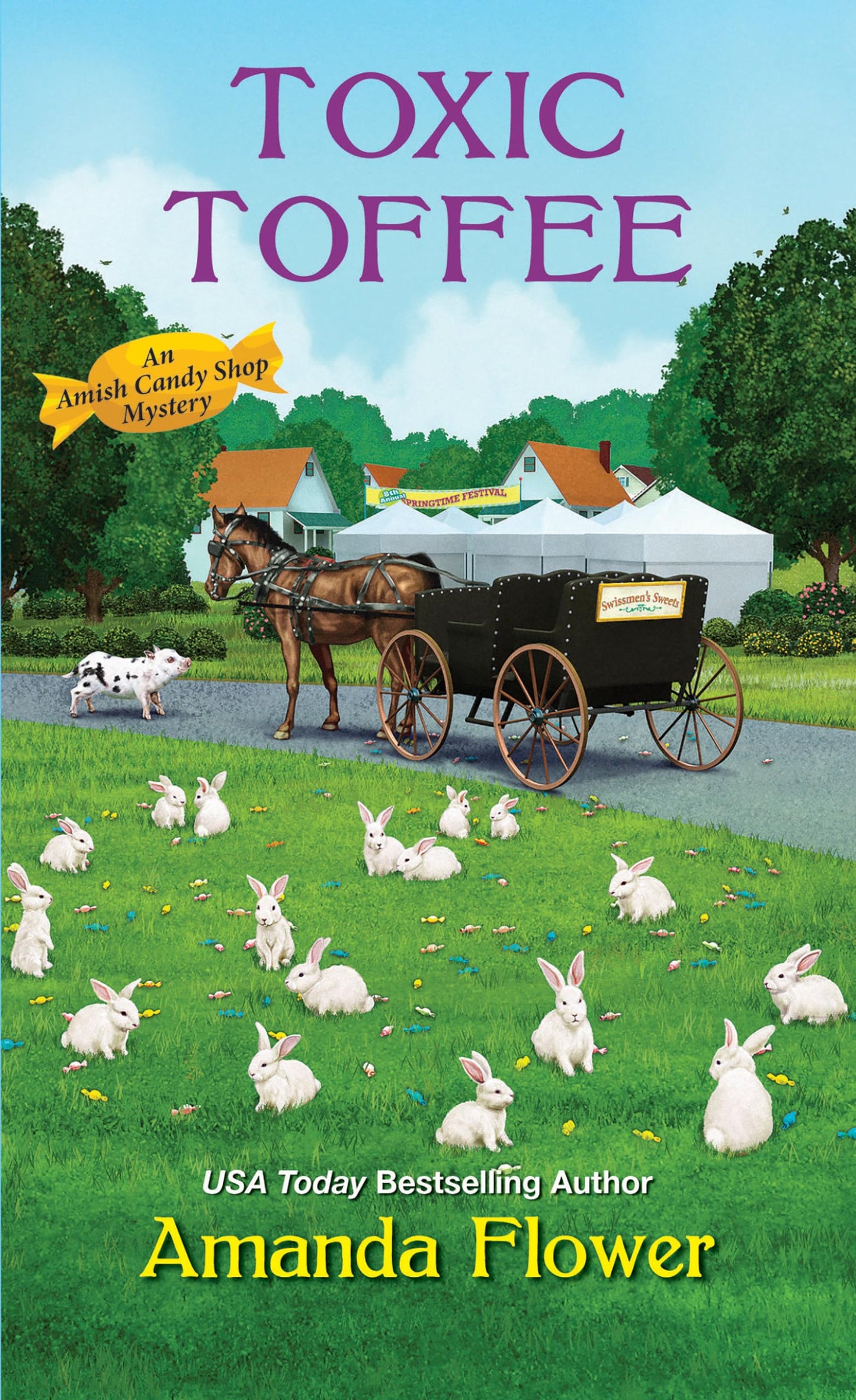 Toxic Toffee (An Amish Candy Shop Mystery) - 9426