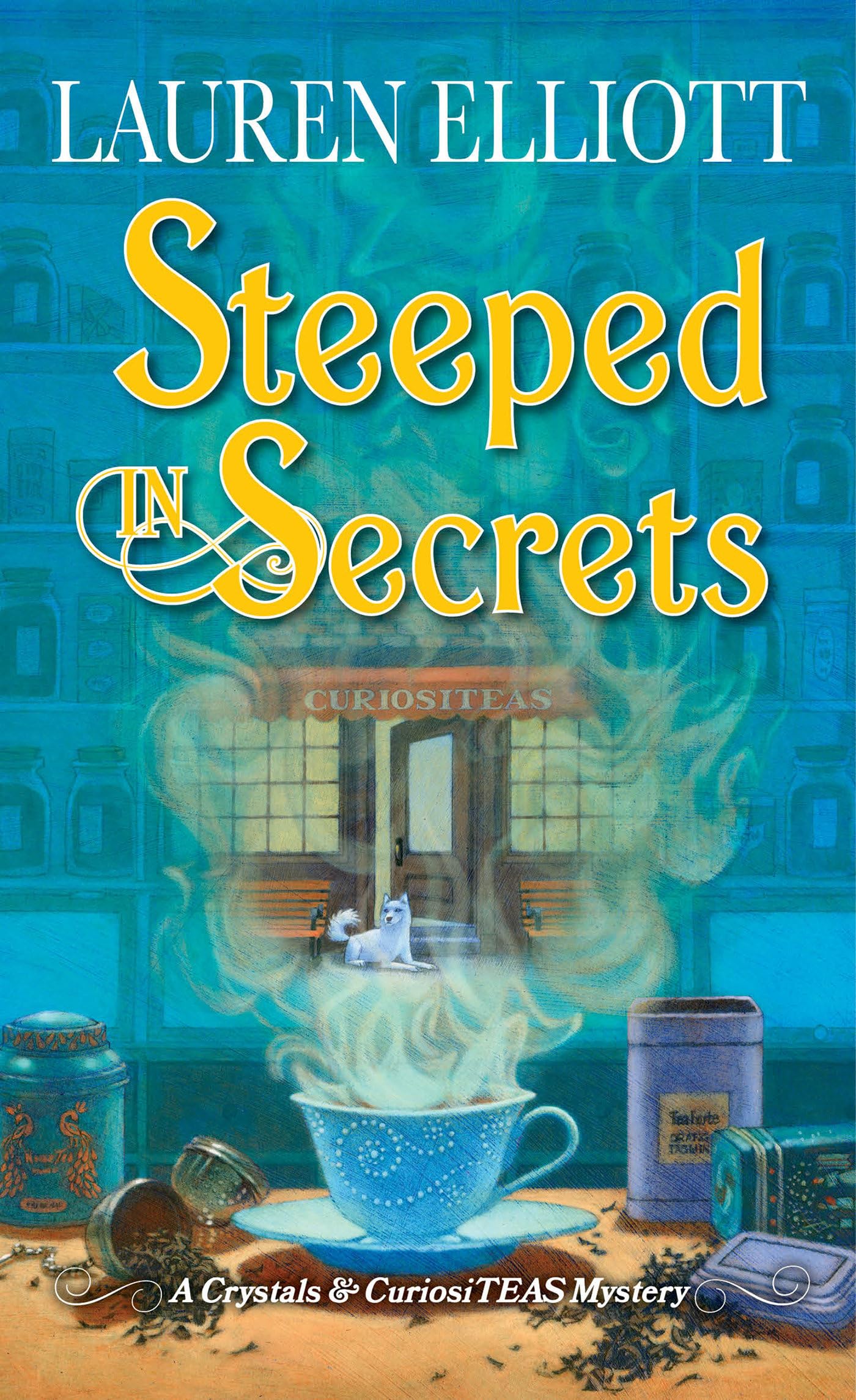 Steeped in Secrets: A Magical Mystery (A Crystals & CuriosiTEAS Mystery)