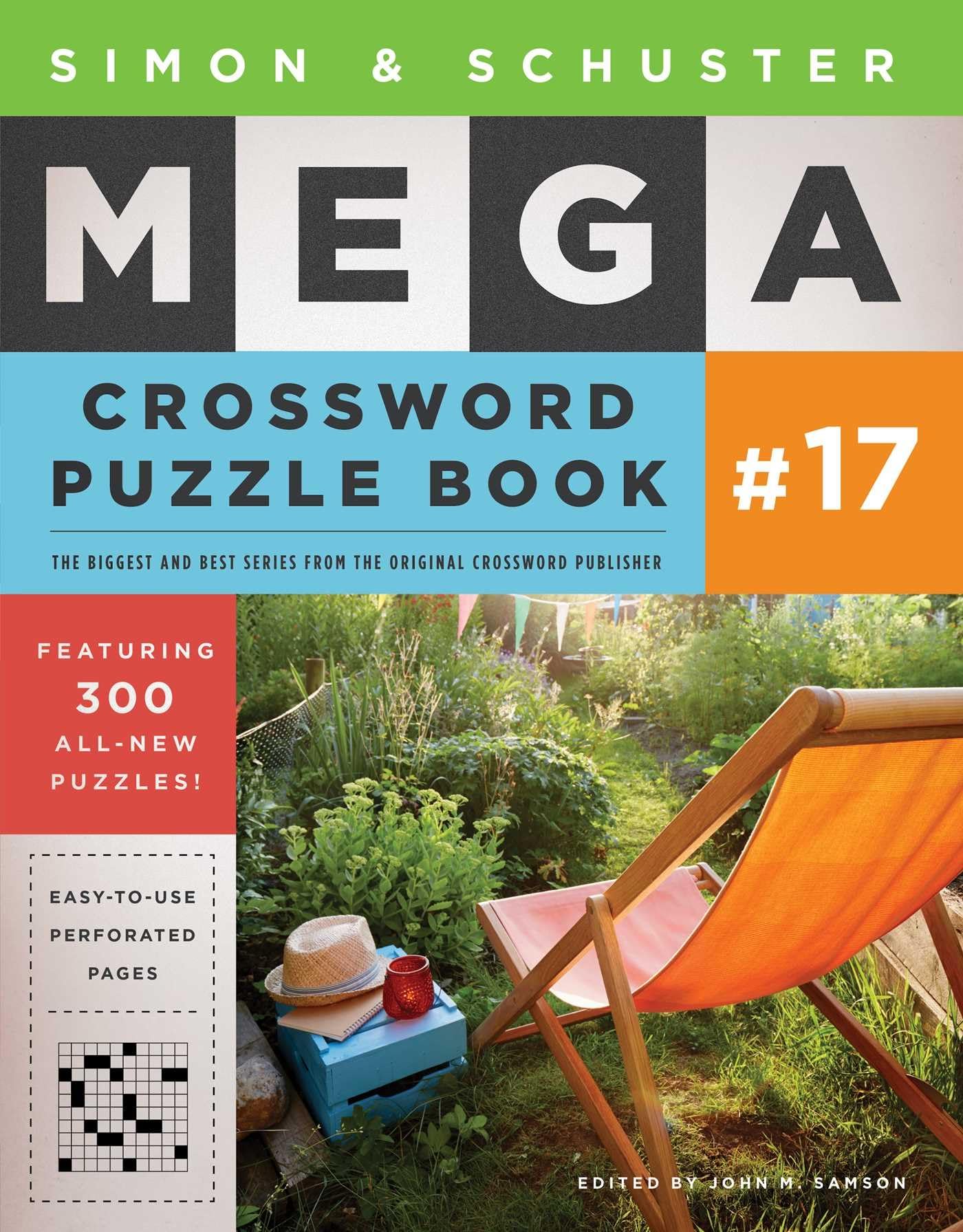 Simon & Schuster Mega Crossword Puzzle Book #17 (17) (S&S Mega Crossword Puzzles) - 8929