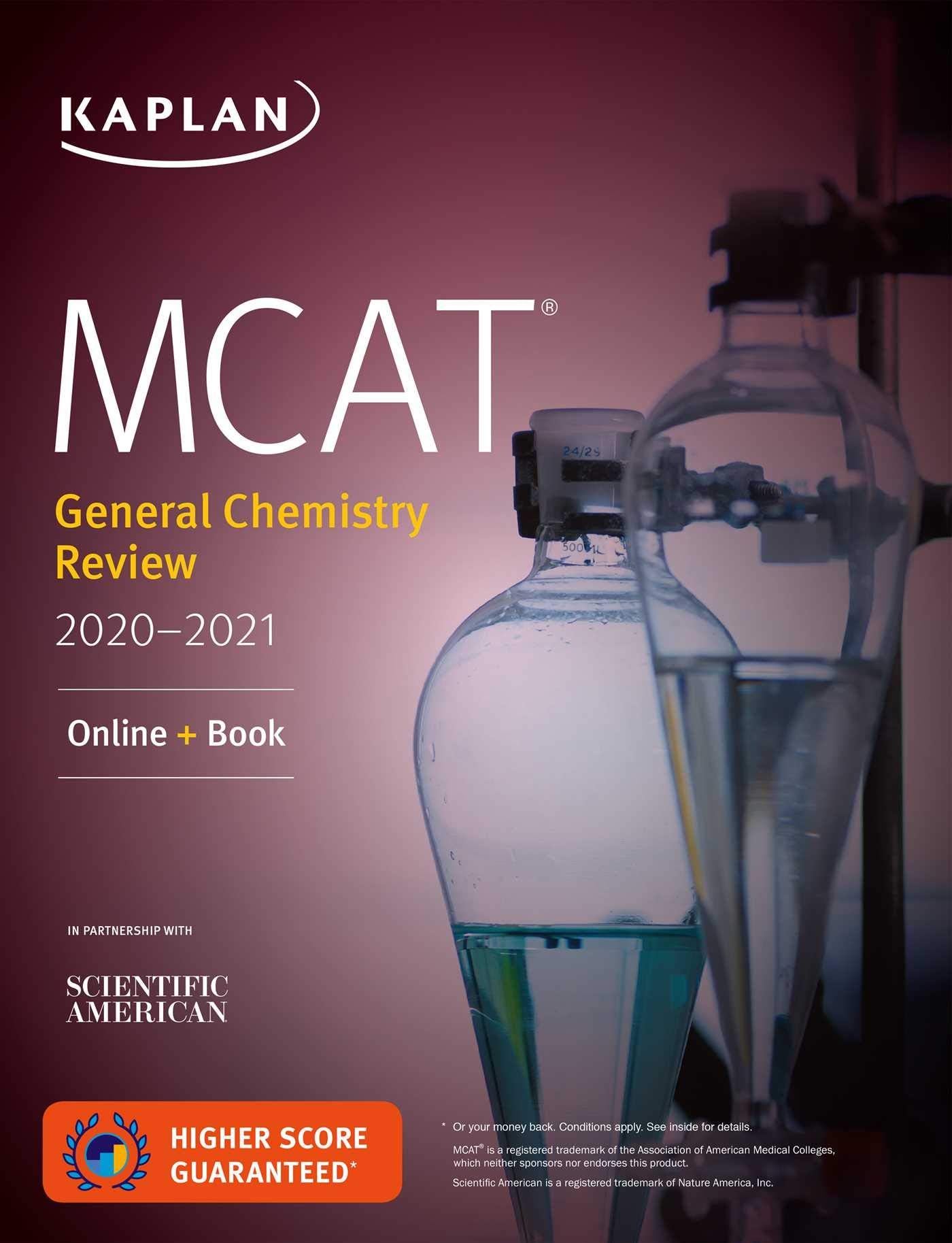 MCAT General Chemistry Review 2020-2021: Online + Book (Kaplan Test Prep) - 541