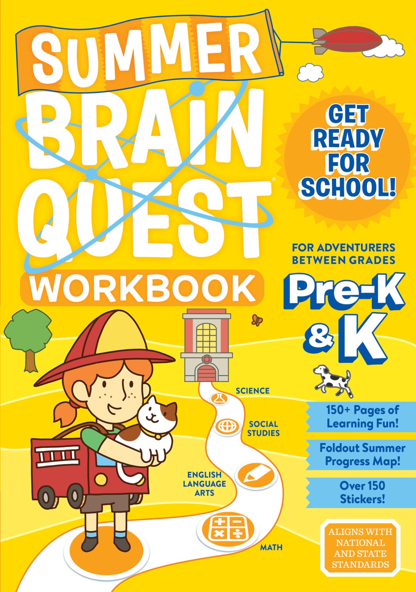 Summer Brain Quest: Between Grades Pre-K & K - 2780