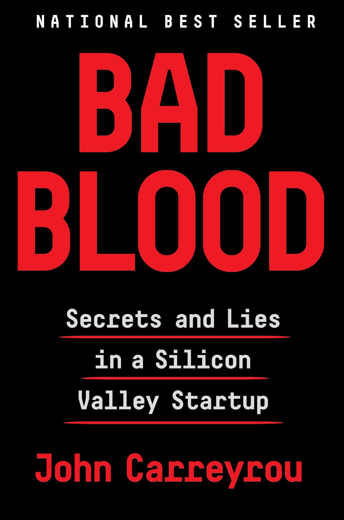BAD BLOOD: SECRETS AND LIES IN A - 4065