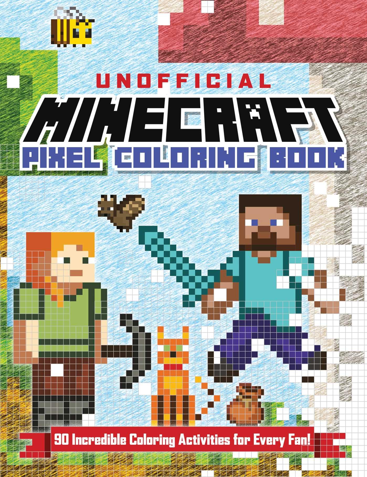 The Unofficial Minecraft Pixel Coloring Book: Volume 1 (Volume 1) - 5266