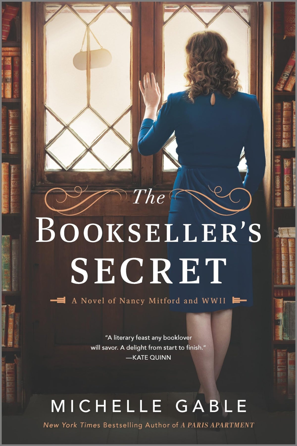 The Bookseller's Secret: A Novel of Nancy Mitford and WWII – A Captivating Historical Fiction Mystery Set in England