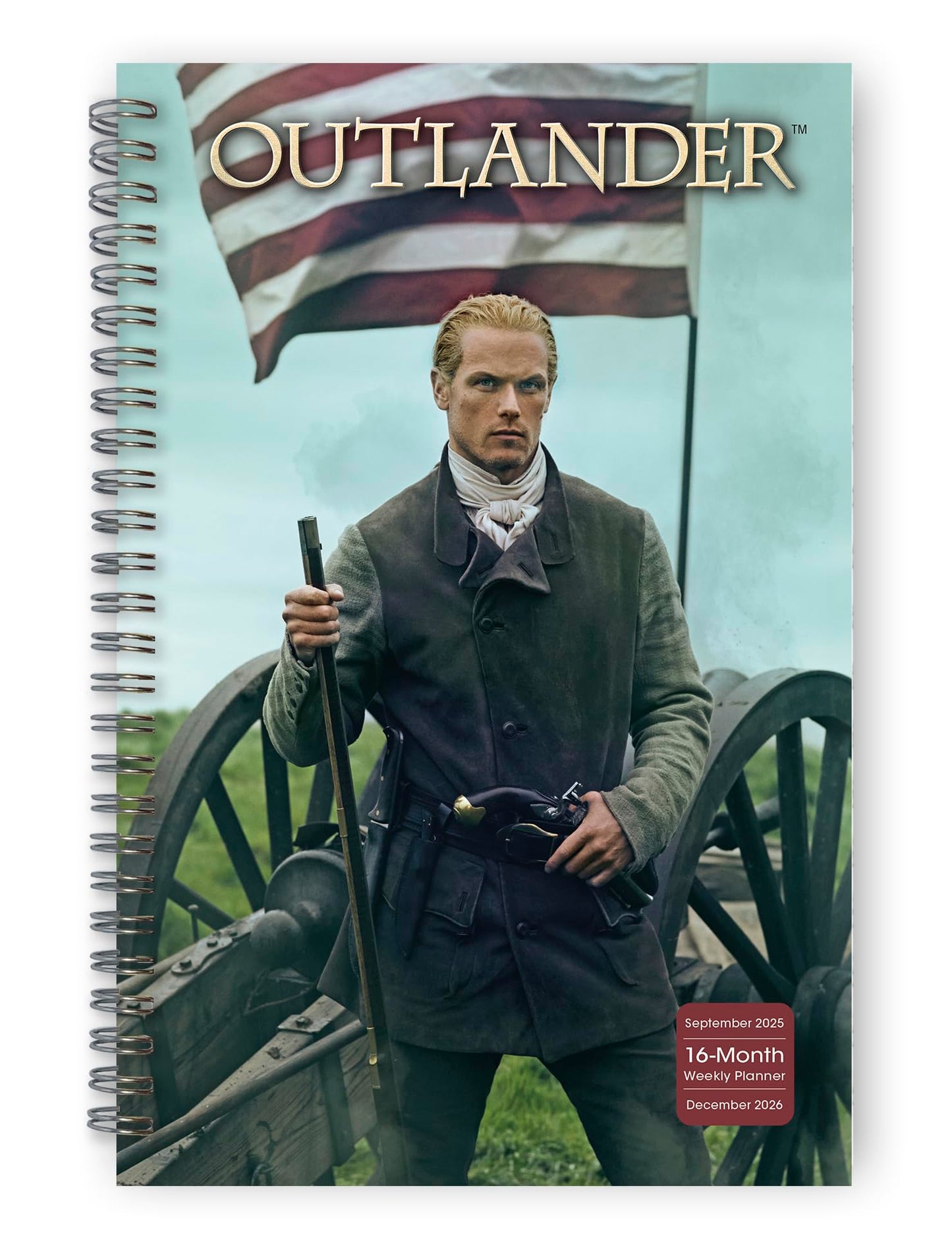 Outlander 2026 Weekly & Monthly Planner, 12-Month Engagement Calendar Inspired by The Beloved TV Series, Scottish Romance & Fantasy Art, 2026, 6" x 9"