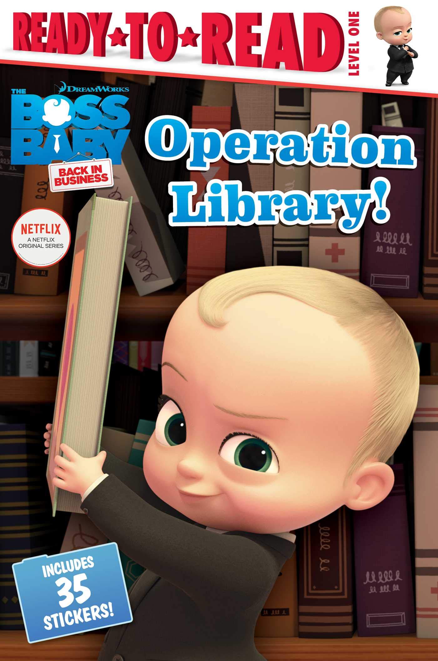 Operation Library!: Ready-to-Read Level 1 (The Boss Baby TV)