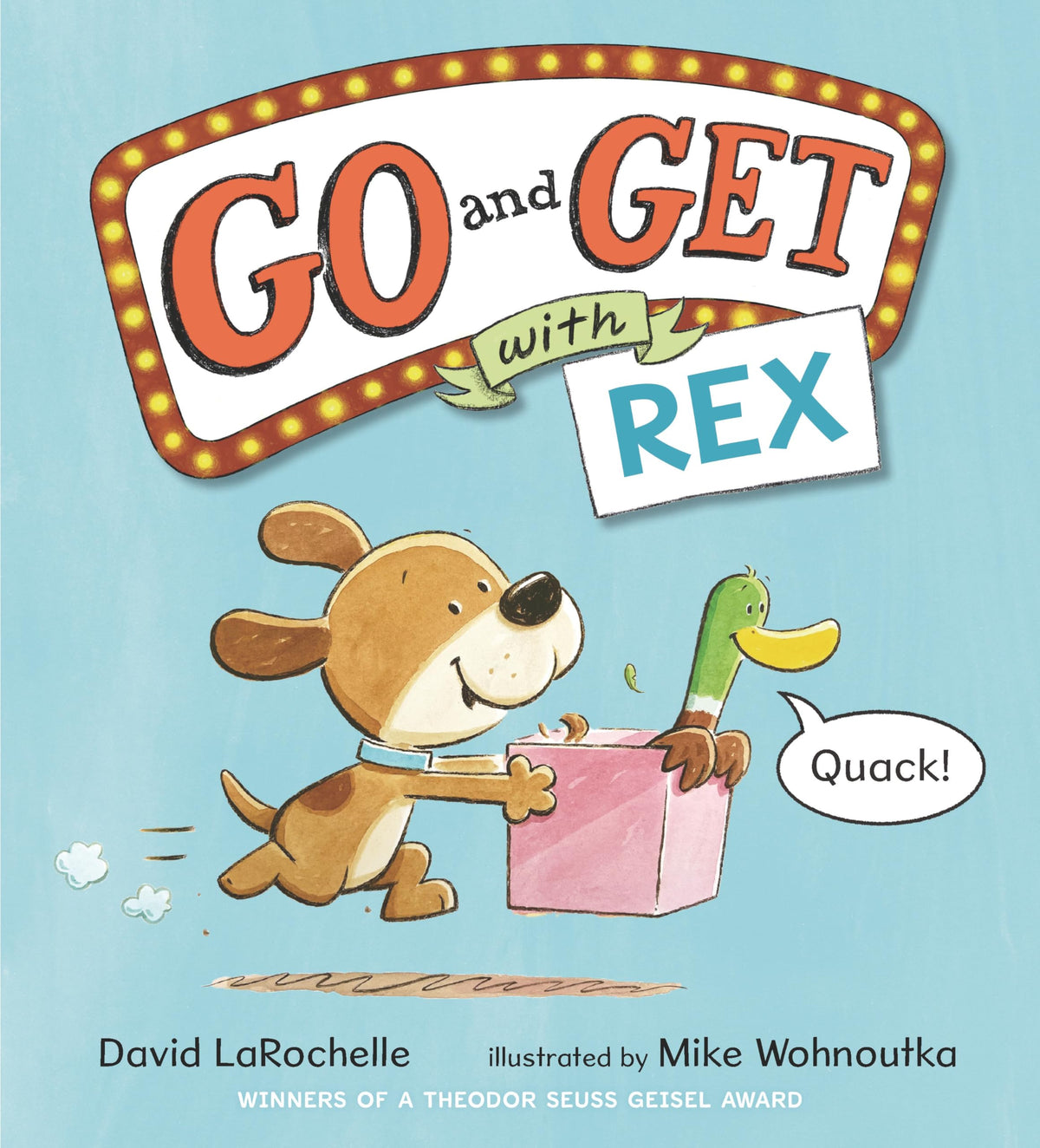 Go and Get with Rex: (An Alphabet Game Story and Creative Letter Hunt Book for Reading Readiness For Kids Ages 4-8)
