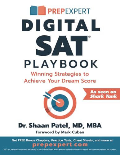 Prep Expert Digital SAT Playbook: Winning Strategies to Achieve Your Dream Score - 1455