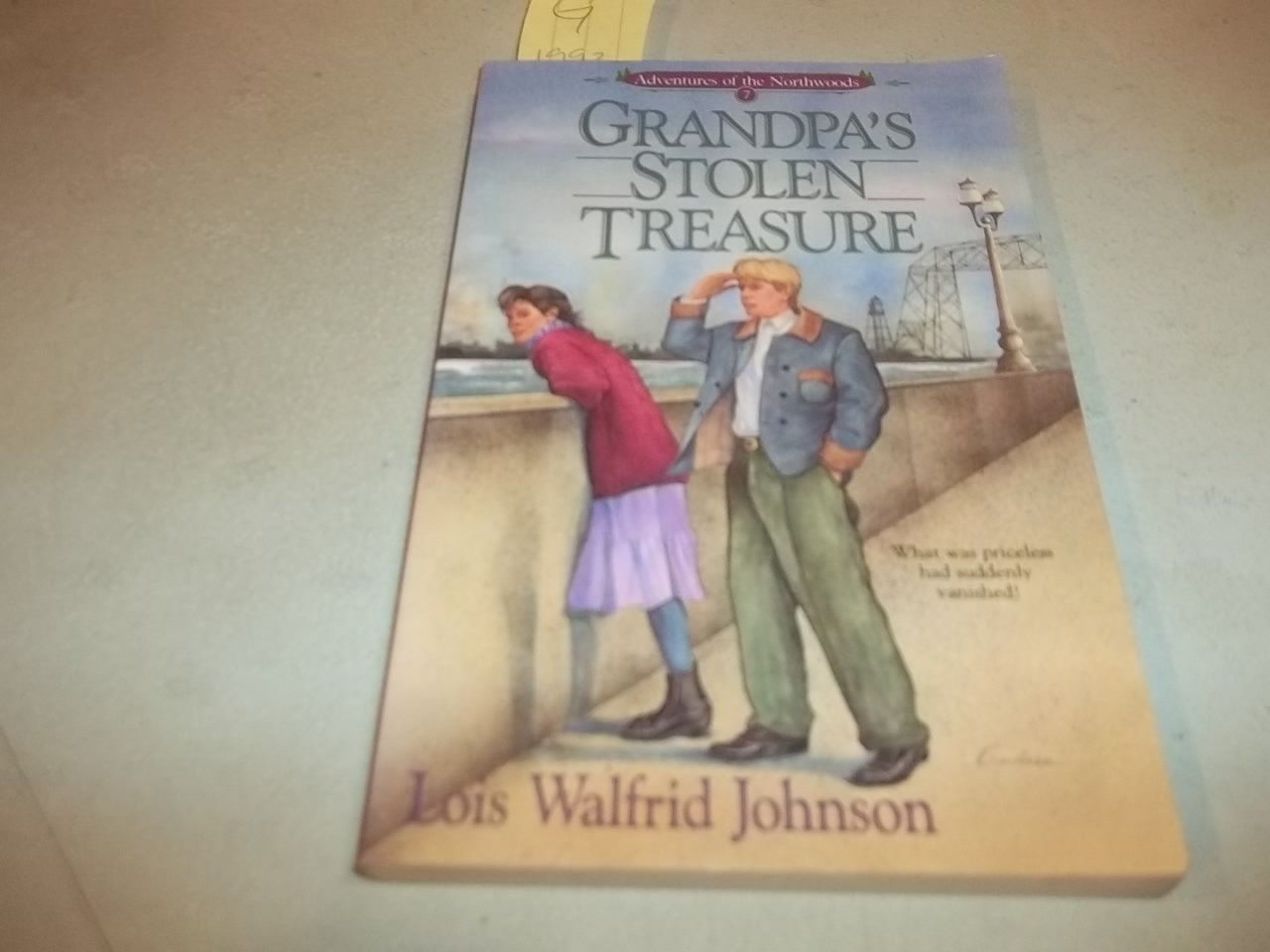 Grandpa's Stolen Treasure (Adventures of the Northwoods, Book 7)