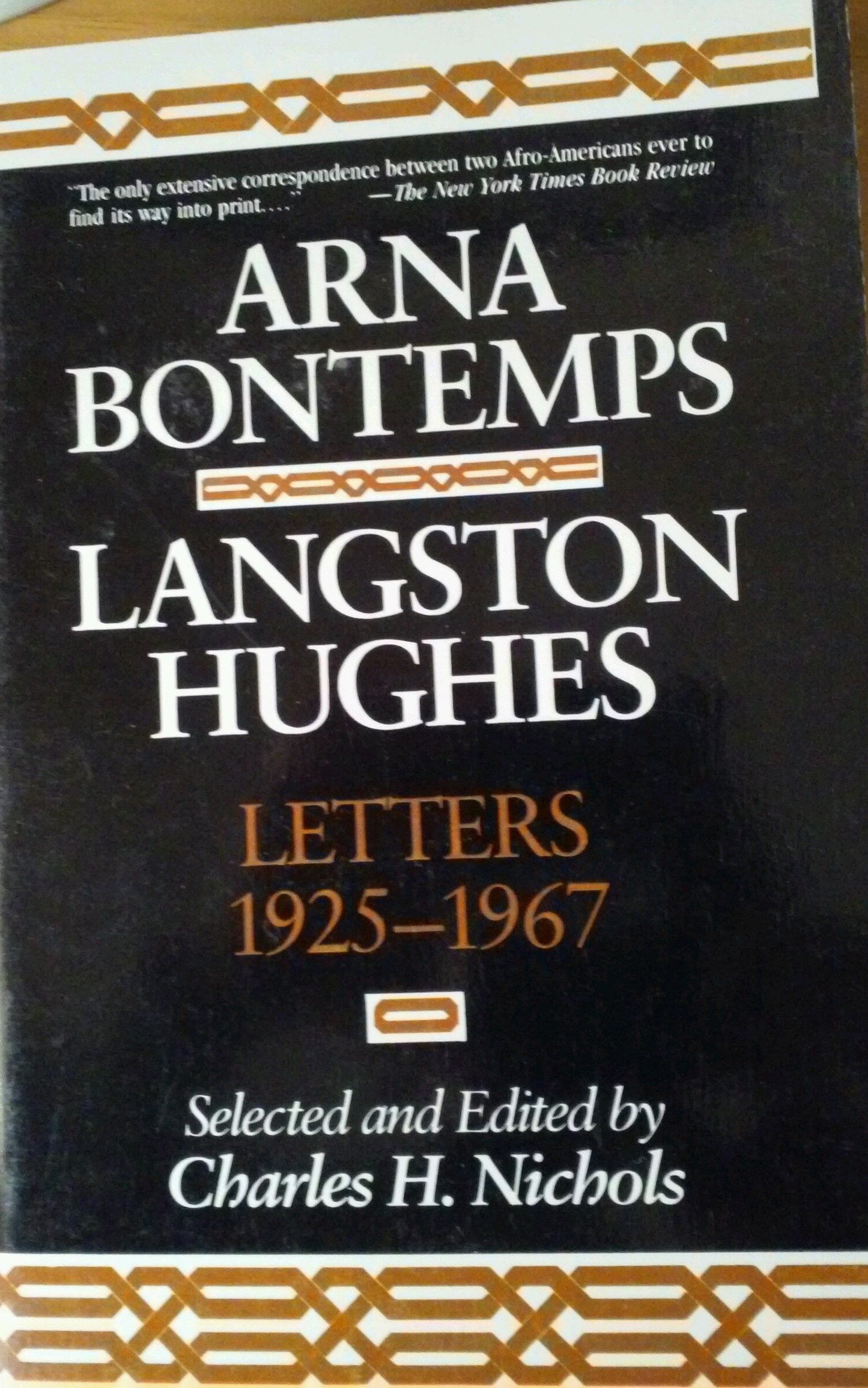Arna Bontemps-Langston Hughes Letters, 1925-1967