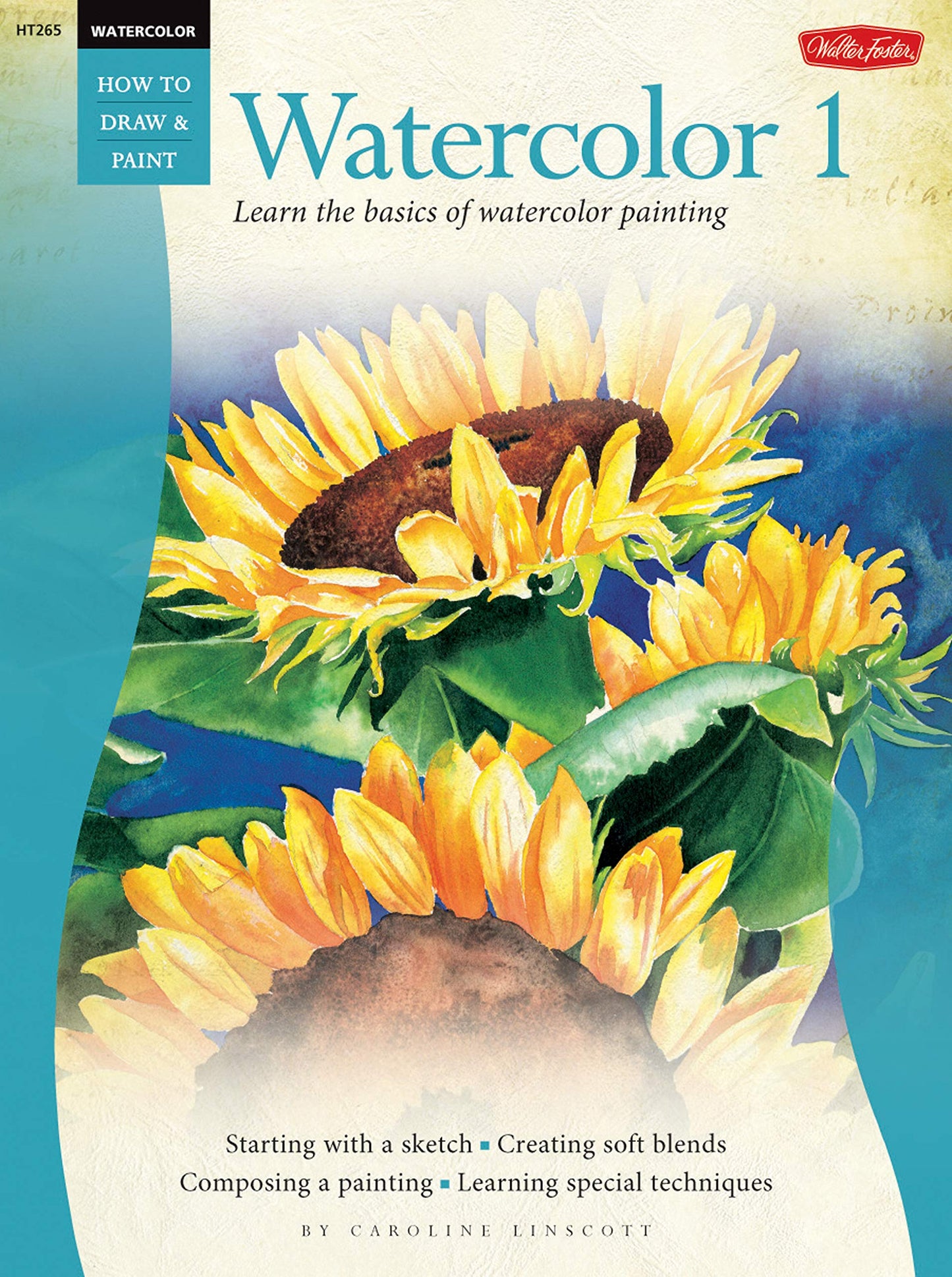 Walter Foster How to Draw & Paint Watercolor 1 Book